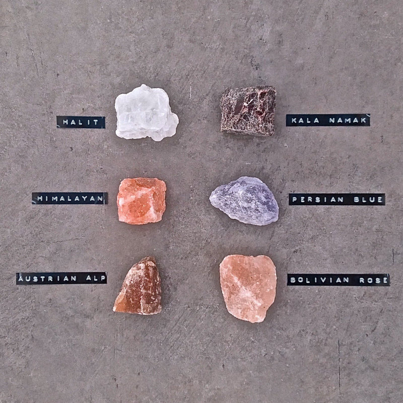 media image for Taste Jr Rock Salt - Set Of 6 Salt Rocks 282