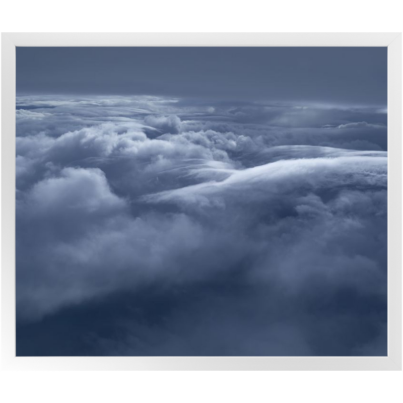 media image for Cloud Library 8 Framed Print - Open Box 1 213