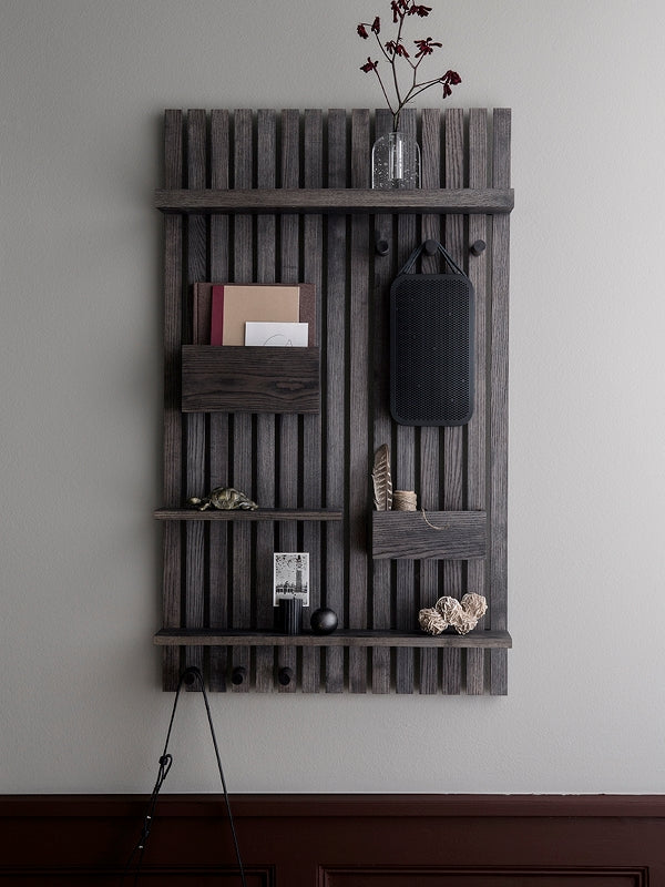 media image for Wooden Multi Shelf in Stained Black by Ferm Living 293