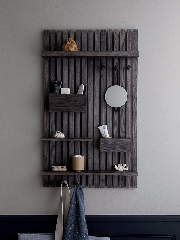 media image for Wooden Multi Shelf in Stained Black by Ferm Living 262