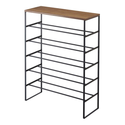 product image for Tower 6-Tier Wood Top Shoe Rack by Yamazaki 9