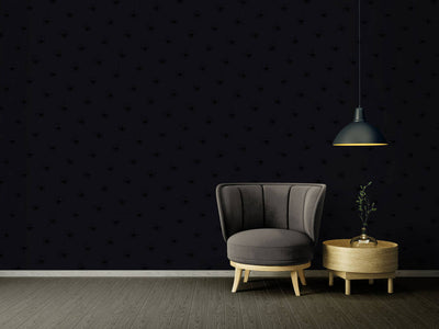 product image for Motif Dots Textured Wallpaper in Black 66
