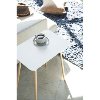 product image for Plain Small Rectangular Side Table by Yamazaki 3