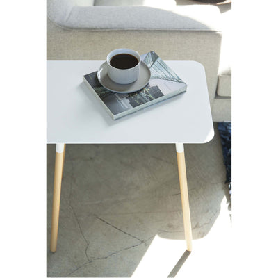 product image for Plain Small Rectangular Side Table by Yamazaki 3
