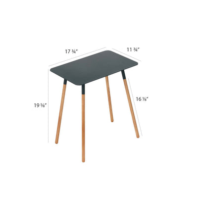 product image for Plain Small Rectangular Side Table by Yamazaki 7
