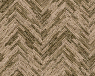 product image of Cottage Wood Textured Wallpaper in Brown/Beige from the Versace IV Collection 558