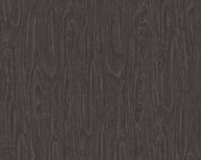 product image for Woodgrain Textured Wallpaper in Black/Grey from the Versace IV Collection 79