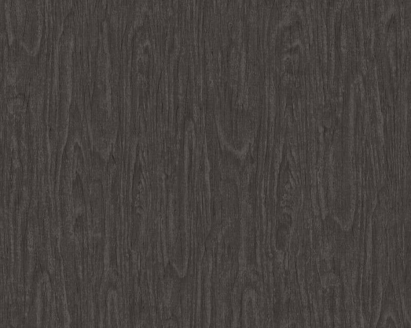 media image for Woodgrain Textured Wallpaper in Black/Grey from the Versace IV Collection 26