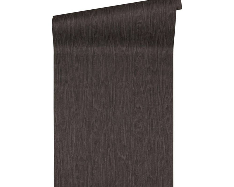 media image for Woodgrain Textured Wallpaper in Black/Grey from the Versace IV Collection 213