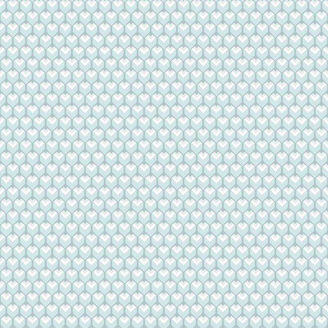 media image for sample 3d petite hexagons peel stick wallpaper in blue by roommates for york wallcoverings 1 298