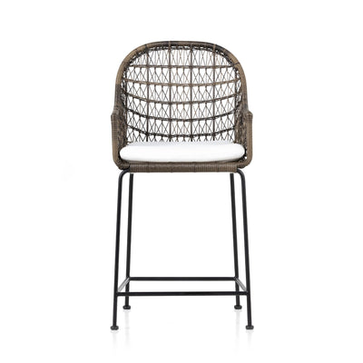 product image for Bandera Outdoor Bar/Counter Stool w/Cushion in Various Colors Alternate Image 2 91