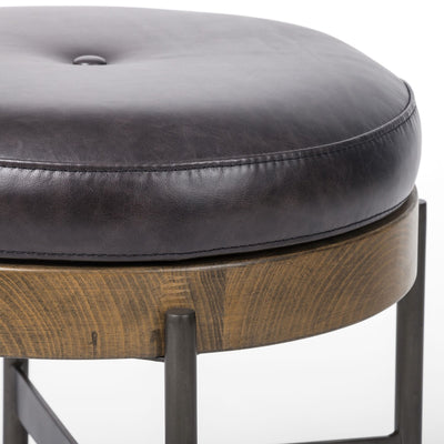 product image for Edwyn Sonoma Black Ottoman in Various Sizes Alternate Image 1 80