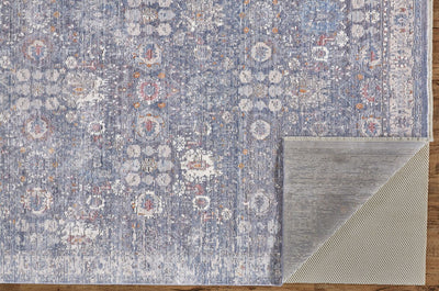 product image for Tirza Blue and Ivory Rug by BD Fine Fold Image 1 29