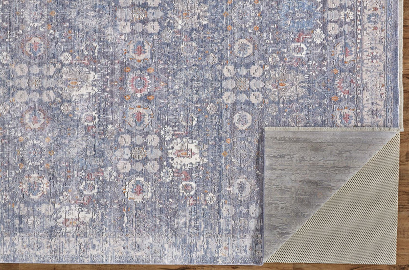 media image for Tirza Blue and Ivory Rug by BD Fine Fold Image 1 279