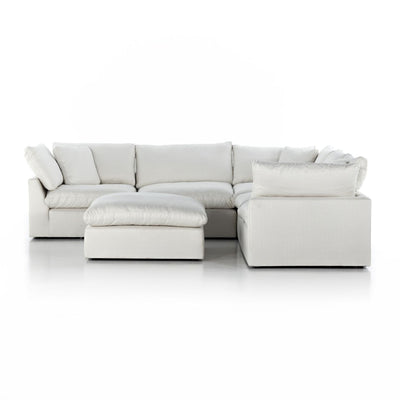 product image for Stevie 5-Piece Sectional Sofa w/ Ottoman in Various Colors Alternate Image 2 43