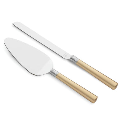 product image of With Love Gold Cake Knife & Server by Vera Wang 582