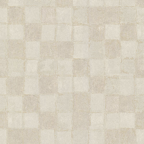 media image for Varak Gold Checkerboard Wallpaper from the Lustre Collection by Brewster Home Fashions 214