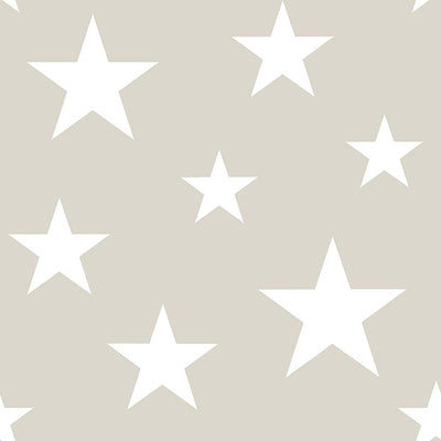 product image of Amira Taupe Stars Wallpaper from the Fable Collection by Brewster 570