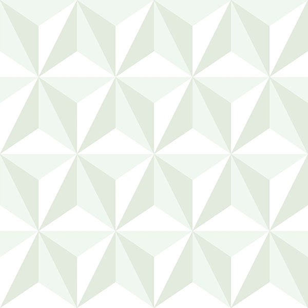 media image for Adella Sage Geometric Wallpaper from the Fable Collection by Brewster 273