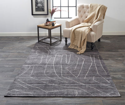 product image for Miska Gray and Ivory Rug by BD Fine Roomscene Image 1 17