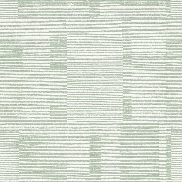 media image for Callaway Green Woven Stripes Wallpaper from Georgia Collection by Brewster 270