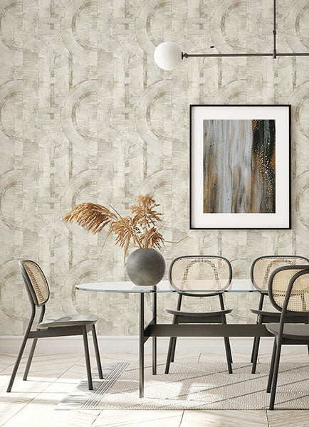 media image for Abe Bone Geo Wallpaper from Concrete Advantage Collection by Brewster 233