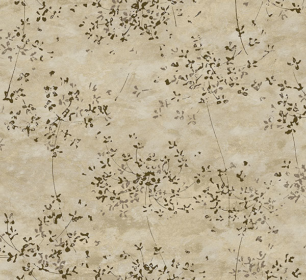 media image for Arian Gold Inkburst Wallpaper from Lumina Collection by Brewster 222