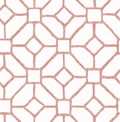 product image of Addis Coral Trellis Wallpaper 568
