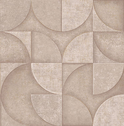 product image of Addison Blush Retro Geo Wallpaper from Fusion Advantage Collection by Brewster 585