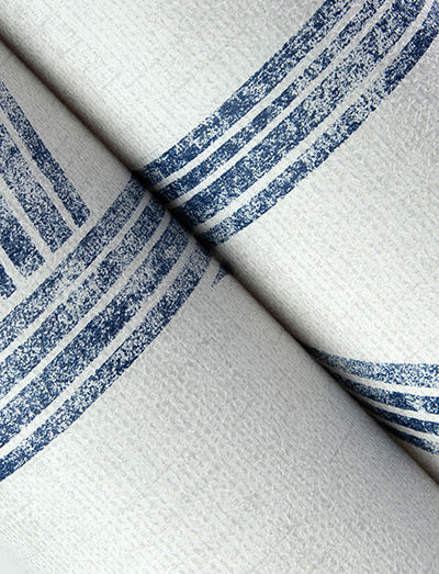 product image for Harlow Indigo Curved Contours Wallpaper 63