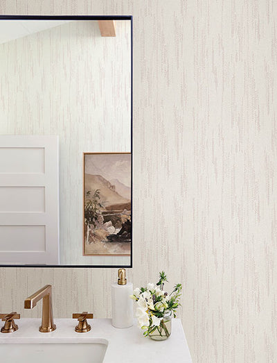 product image for Baris Rose Gold Stipple Stripe Wallpaper 55