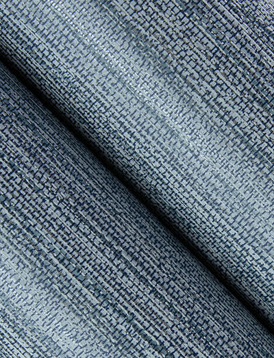 product image for Sheehan Denim Faux Grasscloth Wallpaper 6