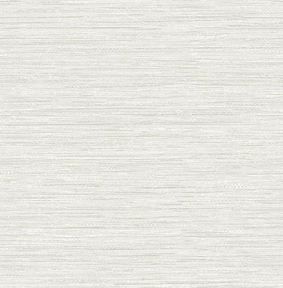 product image of Sheehan Silver Faux Grasscloth Wallpaper 529