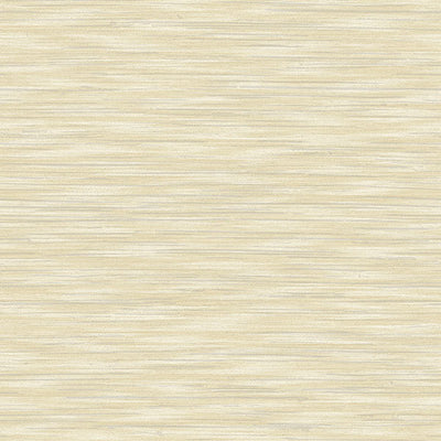 product image of Benson Yellow Faux Fabric Wallpaper 581