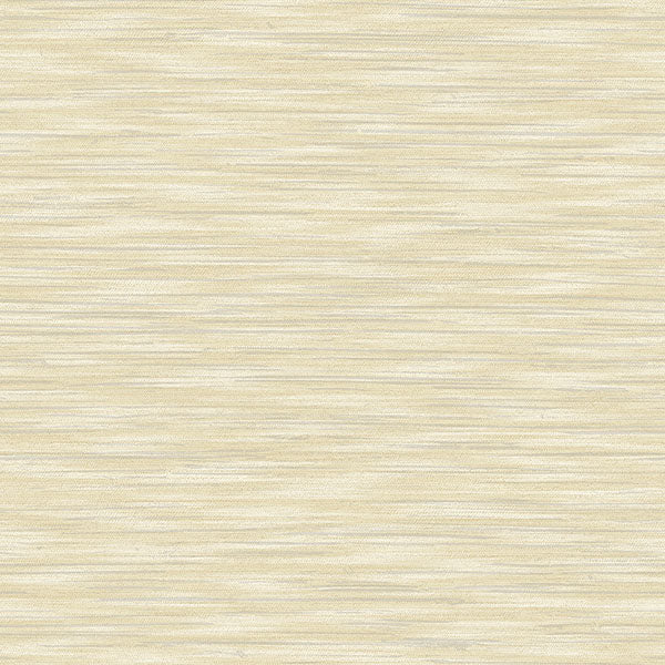 media image for Benson Yellow Faux Fabric Wallpaper 293