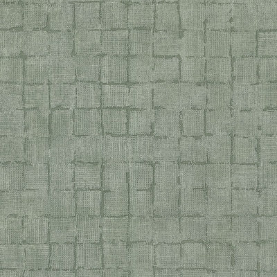 product image of Blocks Sage Checkered Wallpaper 552