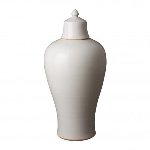 media image for Porcelain Lidded Meiping Vase Flatshot Image 258