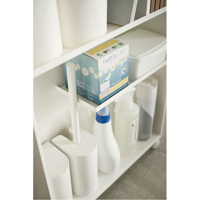product image for Tower Rolling Slim Bathroom Cart With Handle by Yamazaki 60