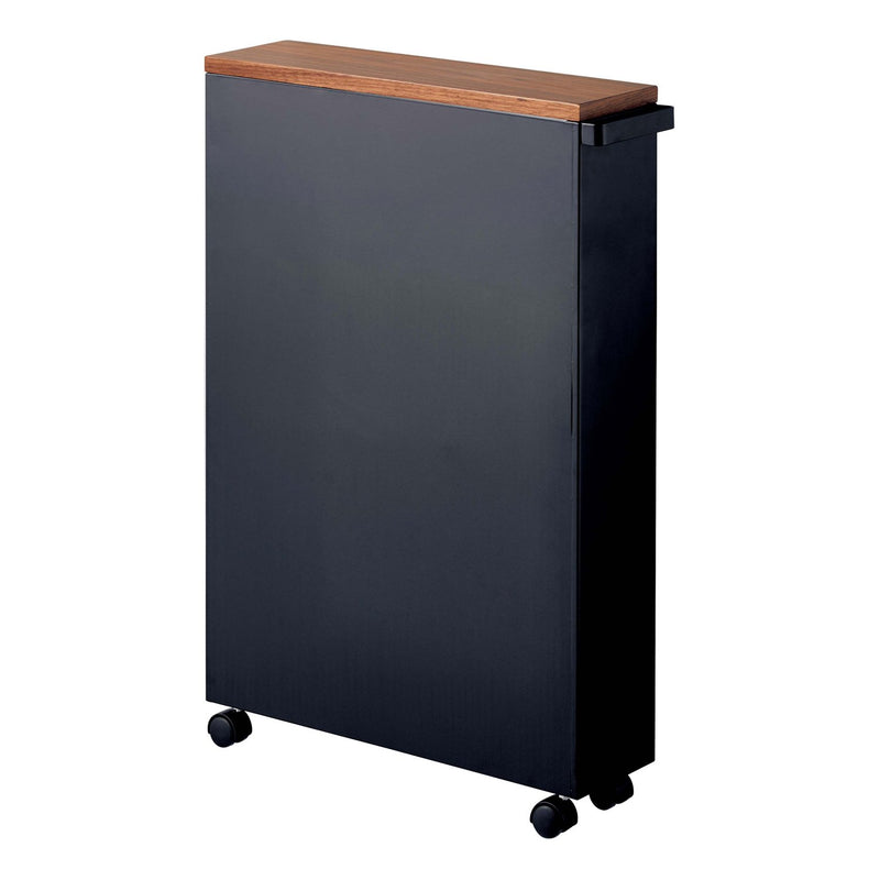 media image for Tower Rolling Slim Bathroom Cart With Handle by Yamazaki 280