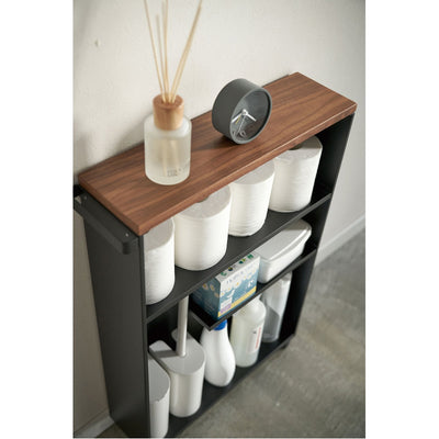 product image for Tower Rolling Slim Bathroom Cart With Handle by Yamazaki 79
