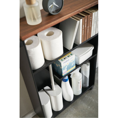 product image for Tower Rolling Slim Bathroom Cart With Handle by Yamazaki 84