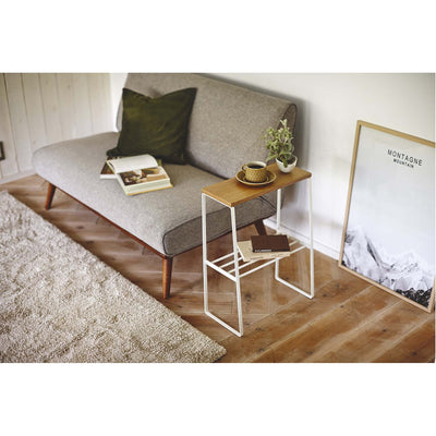 product image for Tosca Narrow Living Room End Table by Yamazaki 6
