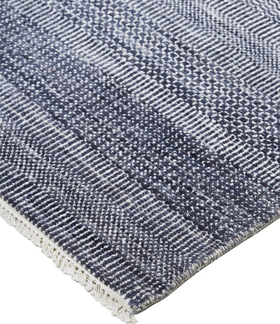 product image for Caldecott Hand Knotted Blue and Gray Rug by BD Fine Corner Image 1 56