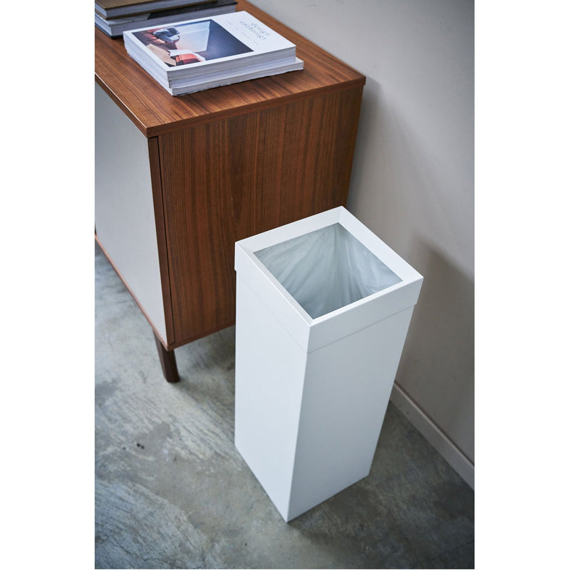 media image for Tower Tall 7.25 Gallon Steel Trash Can by Yamazaki 210