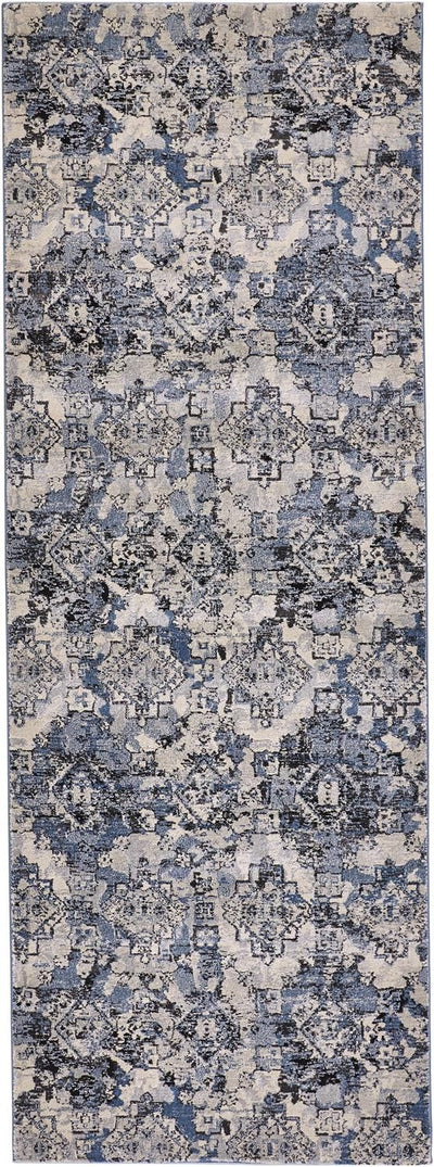 product image for Tullamore Blue and Tan Rug by BD Fine Flatshot Image 1 42