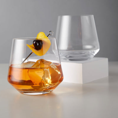 product image for angled crystal cocktail tumblers 5 13