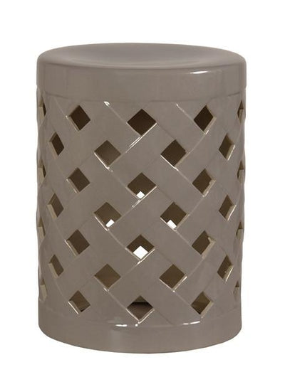 product image of crisscross garden stool in grey design by emissary 1 548