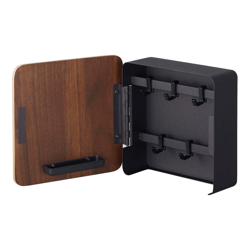 media image for Rin Square Magnet Key Cabinet - Wood Accent by Yamazaki 268