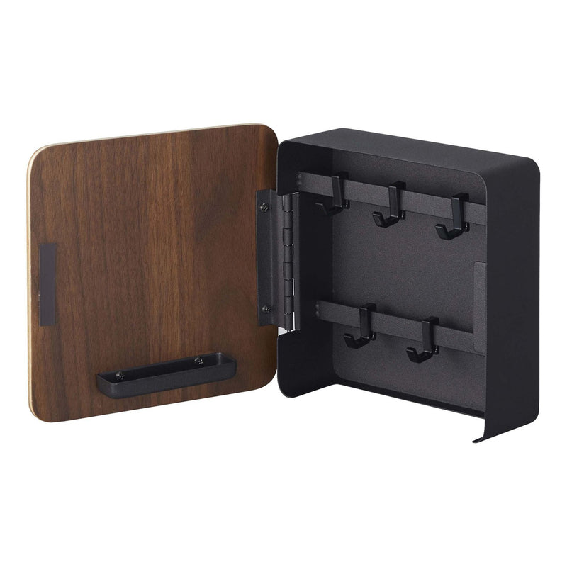media image for Rin Square Magnet Key Cabinet - Wood Accent by Yamazaki 274