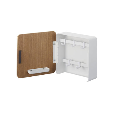 product image for Rin Square Magnet Key Cabinet - Wood Accent by Yamazaki 69